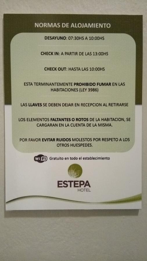 Estepa Hotel Хенерал Рока Екстериор снимка